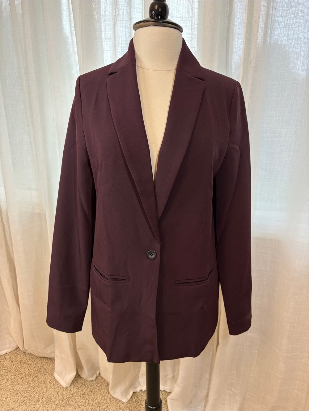 Old Navy Women's burgundy Blazer